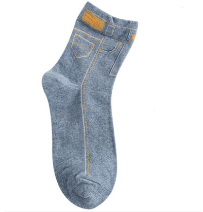 Cowboy Style Mid-Calf Socks