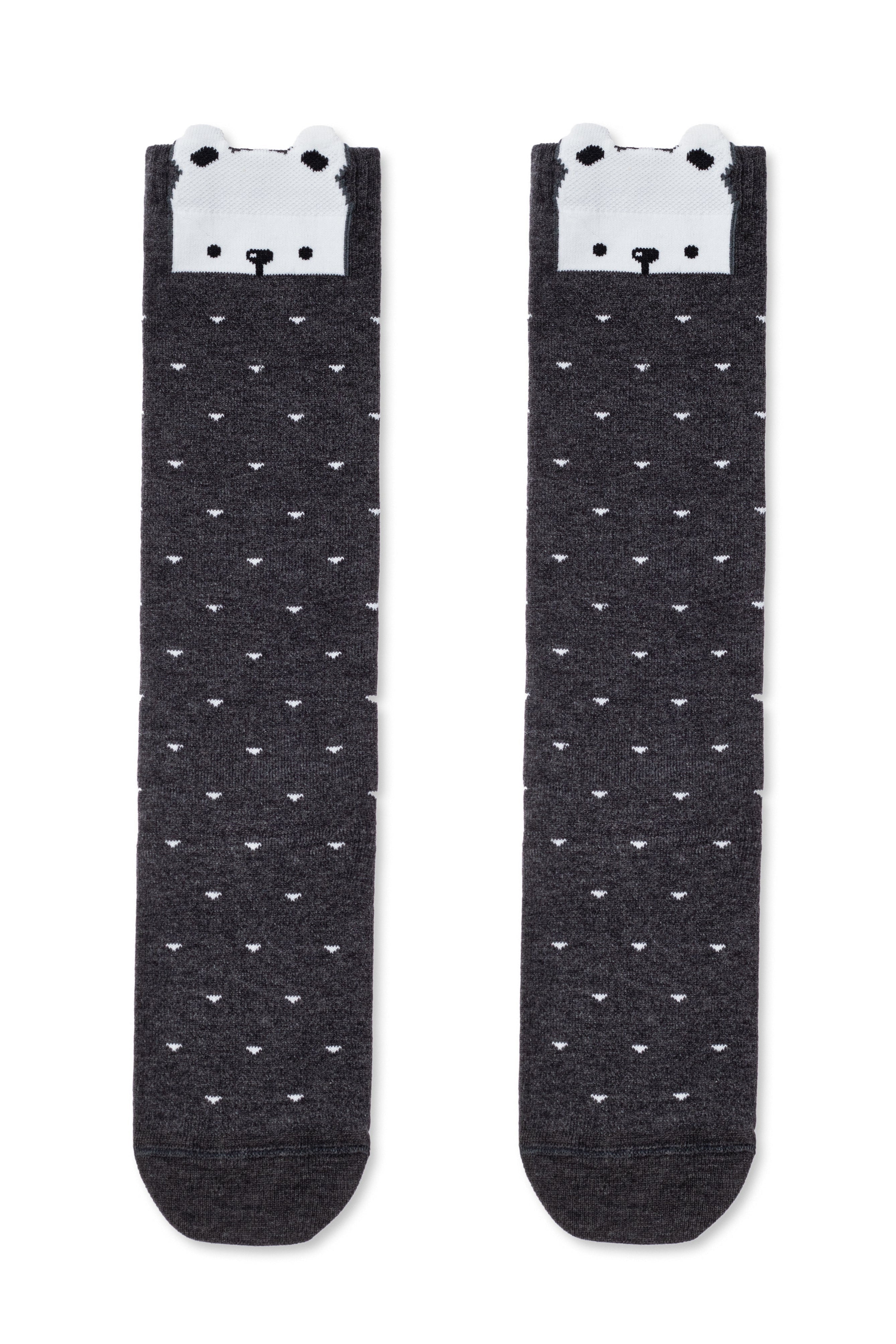 Conte-Kids Cotton Knee-High Socks - Tip-Top 053