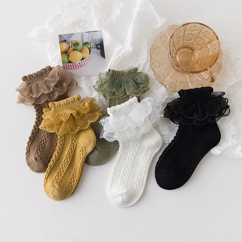Lace Dance Socks