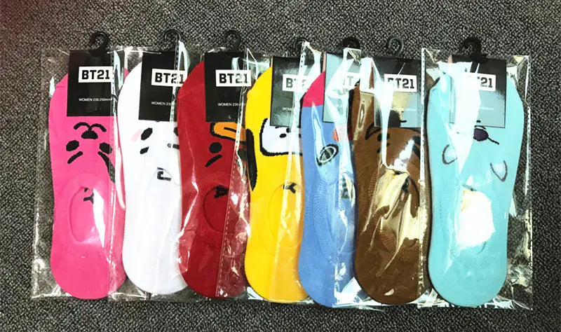 Cartoon Invisible Socks
